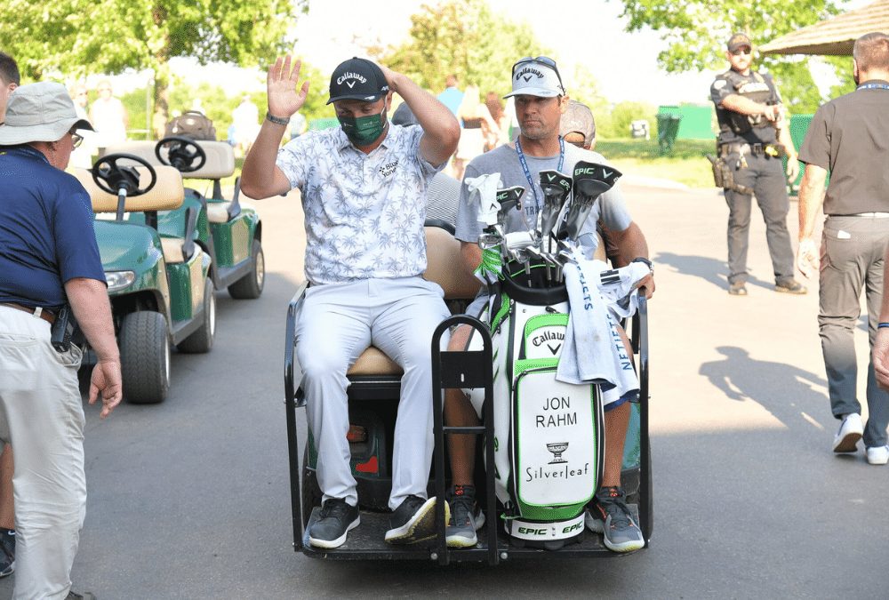 Jon Rahm positive covid-19 test