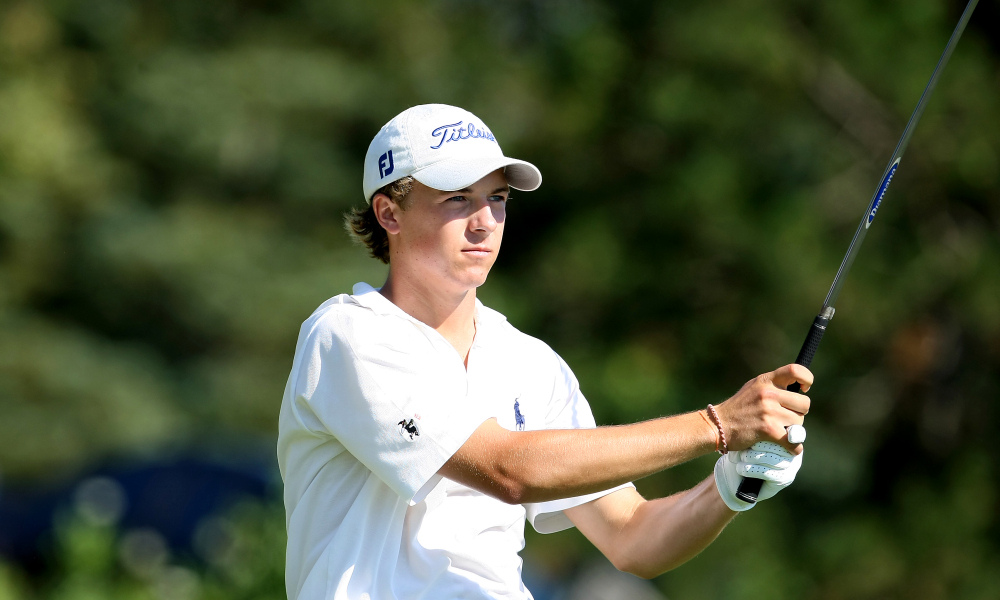 Young Jordan Spieth