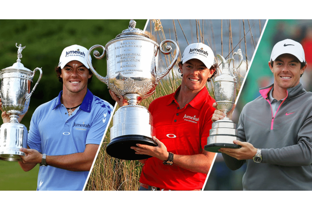 last time rory mcilroy won a major