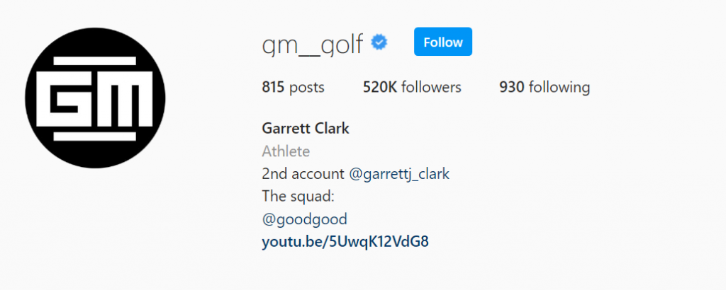 Golf Influencers