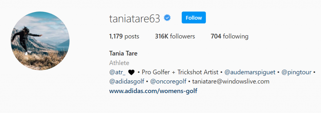 Golf Influencers